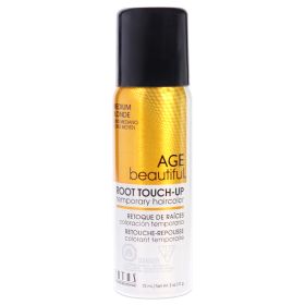 Root Touch Up Temporary Haircolor Spray - Medium Blonde by AGEbeautiful for Unisex - 2 oz Hair Color