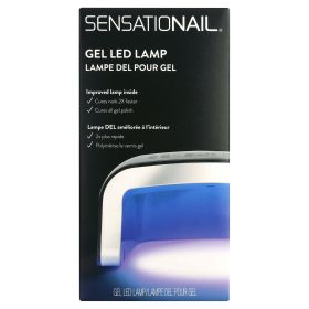 SensatioNail LED Gel Nail Polish Lamp (Black) 15 & 30 Second Timers