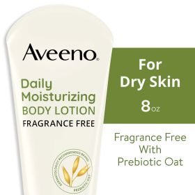 Aveeno Daily Moisturizing Lotion with Oat for Dry Skin, 8 fl oz