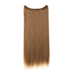 Women's One-piece Adjustable Invisible Straight Multi-color Gradient Hair Extension Fishline (Option: NO.12-14inch)