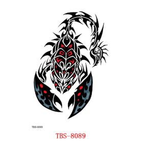 Waterproof Tattoo With Totem Characters (Option: 8089.)