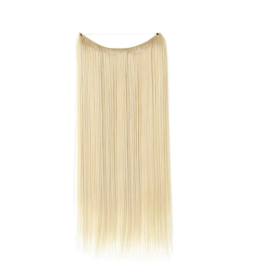 Women's One-piece Adjustable Invisible Straight Multi-color Gradient Hair Extension Fishline (Option: NO.613-14inch)