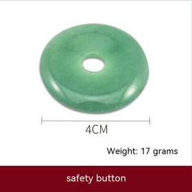 Natural Aventurine Scrapping Plate (Option: Peace Buckle)