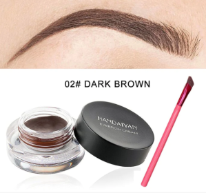 Eyebrow Pen & Cream (Option: Dark Brown Set)