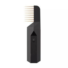 MOQ 50New Comb Electronic Aromatherapy Furnace USB Bakhoor Incense Burner Censer (Color: BLACK)