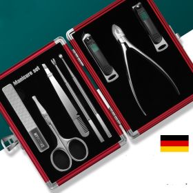 Nail Clipper Set Armor Trench Special Eagle (Option: Red black)