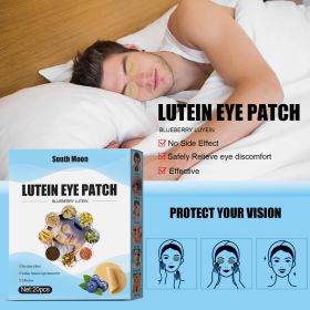 Blueberry And Lutein Eye Protection Patch Eye Protection Patch Eye Mask Cold Compress Eye Patch Relieve Eye Fatigue And Dryness (Option: 20PCs Per Box)
