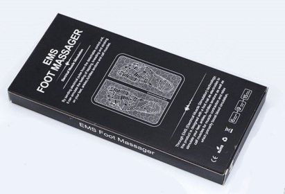 EMS Pulse Intelligent Sole Massage Pad (Option: Pink-Color box packaging-USB)