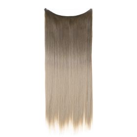 Women's One-piece Adjustable Invisible Straight Multi-color Gradient Hair Extension Fishline (Option: NO.8T16-14inch)