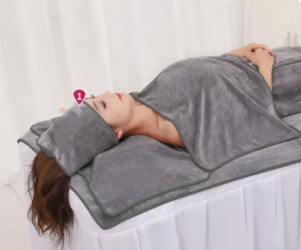 Towel Skin Management Pack Turban Absorbent Quick Dry Make Bed Queen Size (Option: Elegant grey-Bandana 20x70cm)