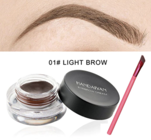 Eyebrow Pen & Cream (Option: Light Brown Set)