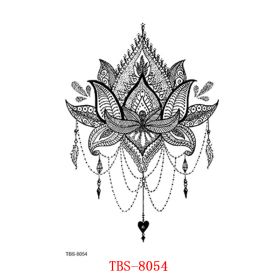 Waterproof Tattoo With Totem Characters (Option: 8054.)