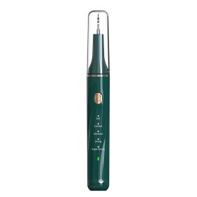 Oral Cleaning Ultrasonic Tooth Cleaner (Option: Green-Invisible)