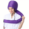 1pc Soft Bonnet Hooded Hair Dryer Attachment For Natural Curly Textured Hair Care; Drying; Styling; Curling; Adjustable Large Hooded Bonnet