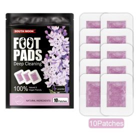 Plant Foot Patch Dehumidification Improve Sleep Relieve Stress Body Foot Massage Care Patch (Option: Lavender)