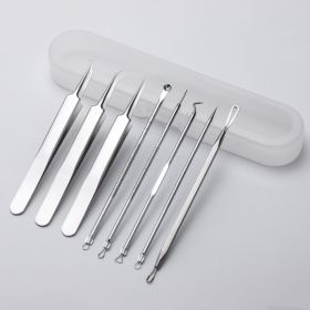 Stainless Steel Acne Needle Set (Option: 8pcs set)