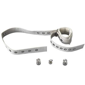 Magnetic Buckle Type Restraint And Fixing Strap (Option: White-Cotton style)